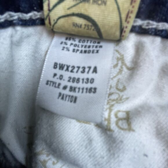 BKE Buckle Jeans Womens 30 Payton Straight Cropped Contrast Stitch - Picture 10 of 10